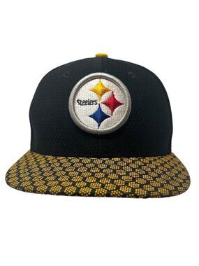 Pittsburgh Steelers New Era 59Fifty 6 3/8 Fitted Hat Cap Logo NFL Youth Boys